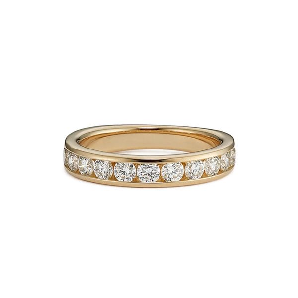 YG 1/2 Carat LG Diamond Band Carroll's Jewelers Doylestown, PA