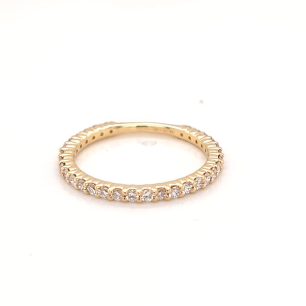 Yellow Gold LG Diamond Band Carroll's Jewelers Doylestown, PA