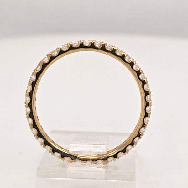 YG LG Diamond Eternity Band Image 2 Carroll's Jewelers Doylestown, PA