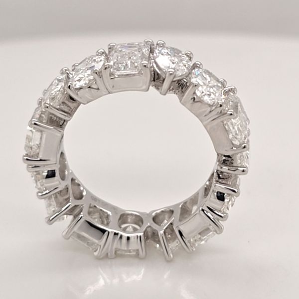 8ct LG Diamond Multi Shape Eternity Band Image 3 Carroll's Jewelers Doylestown, PA