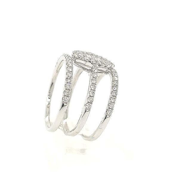18kt WG 1.09ct TW Diamond Fashion Ring Image 2 Carroll's Jewelers Doylestown, PA