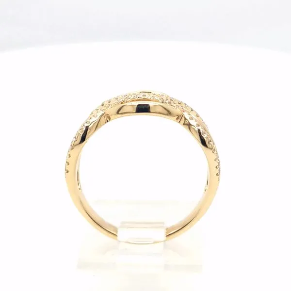 14kt YG Diamond Fashion Ring Image 2 Carroll's Jewelers Doylestown, PA