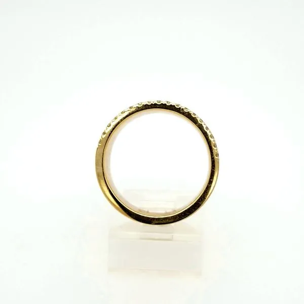 14kt YG double row band ring Image 3 Carroll's Jewelers Doylestown, PA