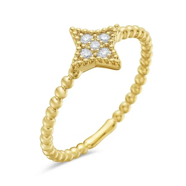 14kt YG Diamond Star Ring Carroll's Jewelers Doylestown, PA