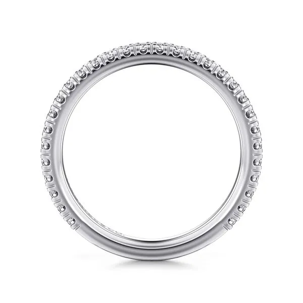 Gabriel French Set Diamond Band