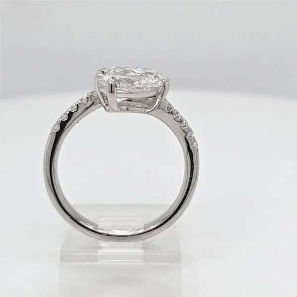 2 stone \Toi et Moi\ bypass diamond ring