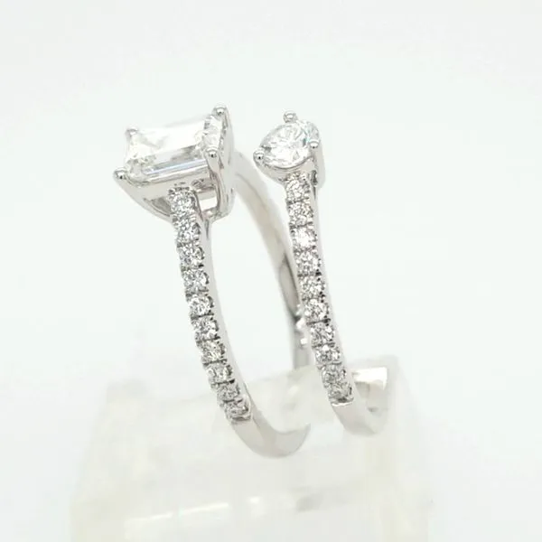 14kt WG 1.28ct TW Lab Grown diamond fashion ring Image 2 Carroll's Jewelers Doylestown, PA