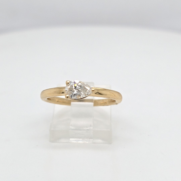 Diamond fashion ring with Pear shaped diamond Carroll's Jewelers Doylestown, PA