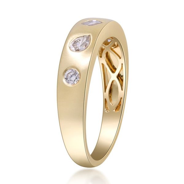 Mixed Shape LG Diamond Band Image 2 Carroll's Jewelers Doylestown, PA