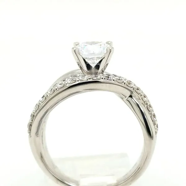 Crossover  Engagement Ring thumb image 2