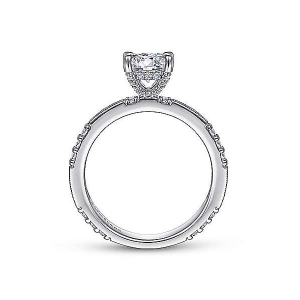 Art Deco Engagement Ring Image 3 Carroll's Jewelers Doylestown, PA