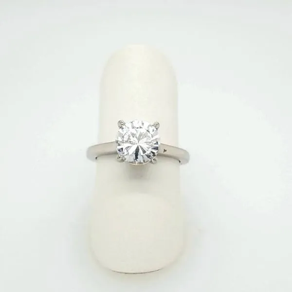 14KT wg Diamond Solitaire engagement ring thumb image 1