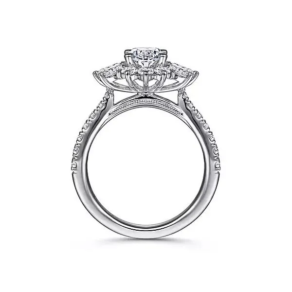 Fancy Halo Engagement Ring thumb image 2