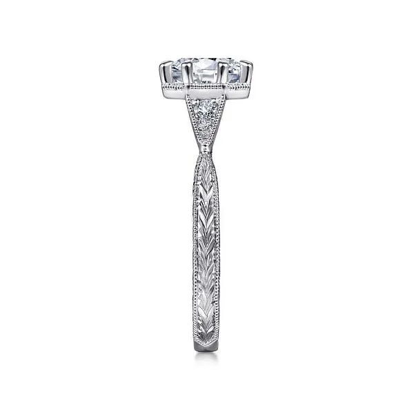 Vintage inspired engagement ring