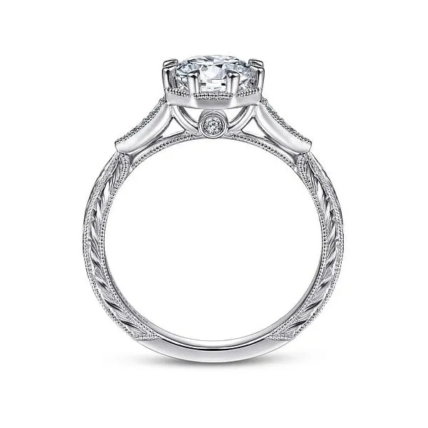 Vintage inspired engagement ring