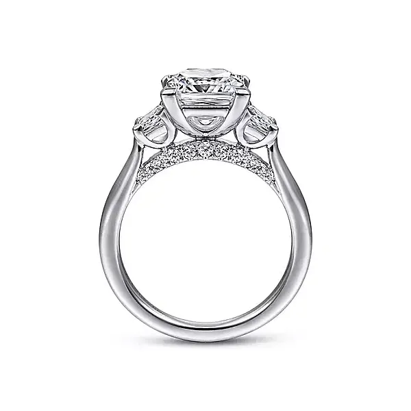 3 stone engagement ring Image 2 Carroll's Jewelers Doylestown, PA