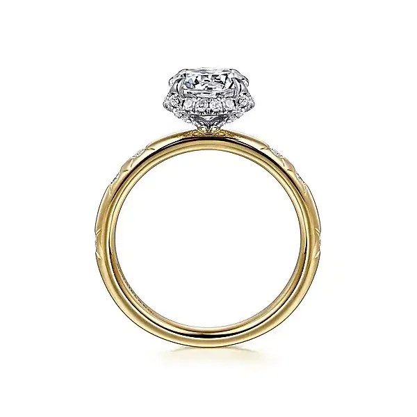 Halo Engagement Ring thumb image 2