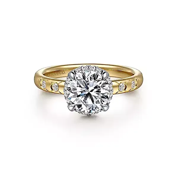 Halo Engagement Ring thumb image 1