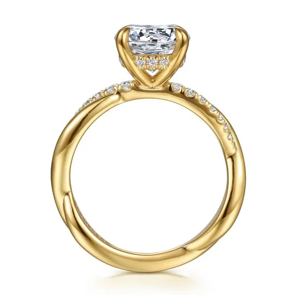 Gabriel Twisted Engagement Ring