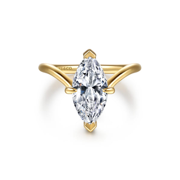 Marquise Solitaire Engagement Ring Carroll's Jewelers Doylestown, PA