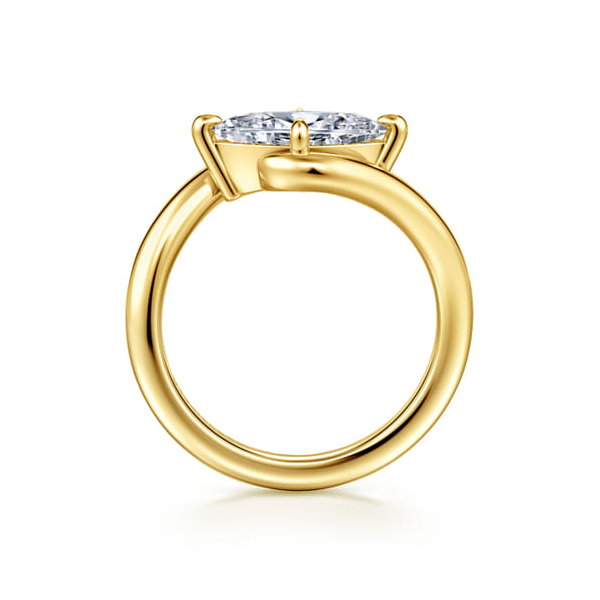 Gabriel Marquise Engagement Ring Image 2 Carroll's Jewelers Doylestown, PA