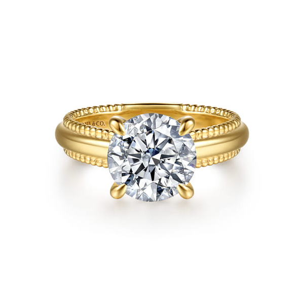 Gabriel Solitaire Engagement Ring Carroll's Jewelers Doylestown, PA