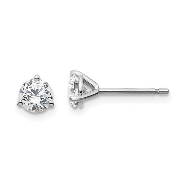 14kt WG .75ct TW Lab Grown Diamond Studs Carroll's Jewelers Doylestown, PA