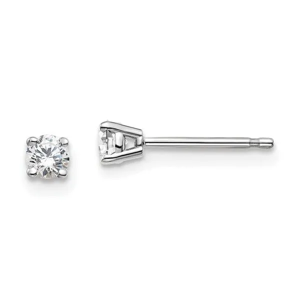 14kt WG .20ct TW Diamond Stud earrings Carroll's Jewelers Doylestown, PA