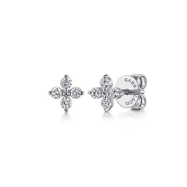 14kt WG Diamond Stud Earrings similar item image
