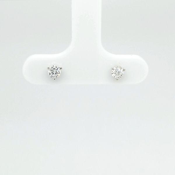 14kt WG Lab Grown .33ct TW Lab Grown Diamond Stud Earrings Carroll's Jewelers Doylestown, PA