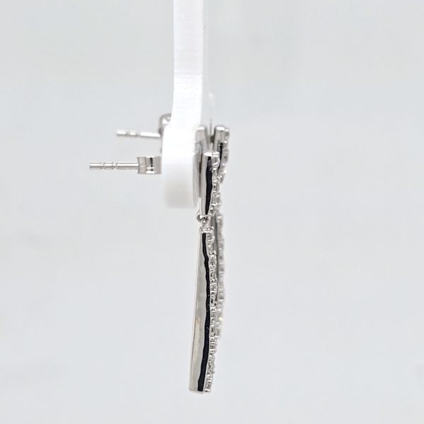 WG Diamond Dangle Earrings Image 2 Carroll's Jewelers Doylestown, PA