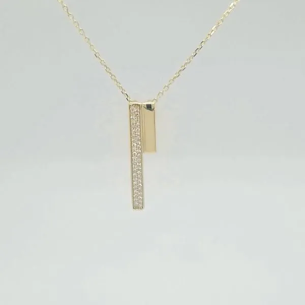 Diamond Bar Pendant Carroll's Jewelers Doylestown, PA