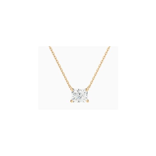 Diamond Solitaire Pendant Carroll's Jewelers Doylestown, PA