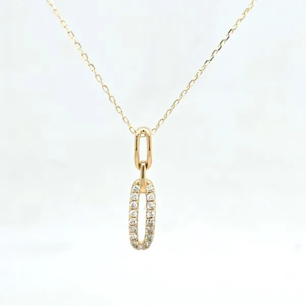 14kt YG Diamond Fashion Pendant Carroll's Jewelers Doylestown, PA