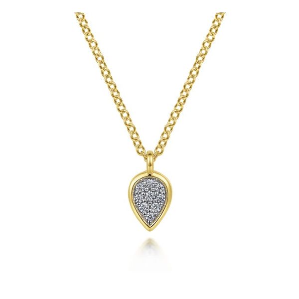 Gabriel Diamond Pave Pendant Carroll's Jewelers Doylestown, PA