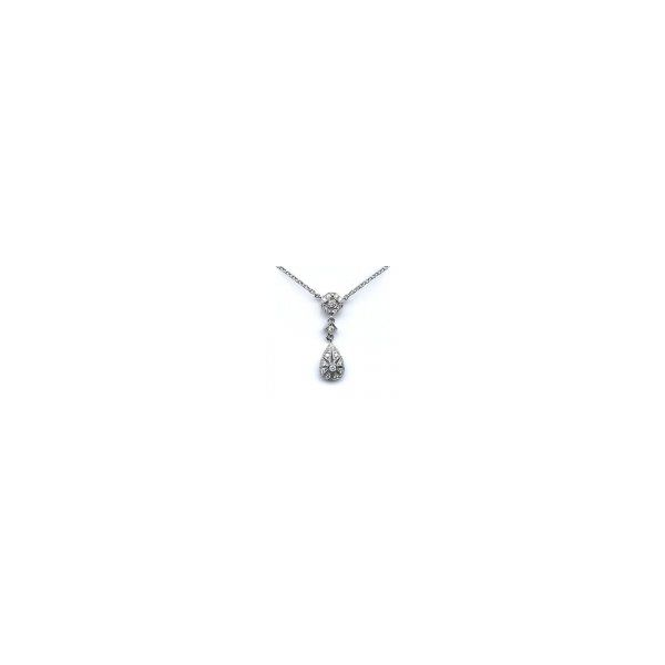 14kt WG Diamond Necklace Carroll's Jewelers Doylestown, PA