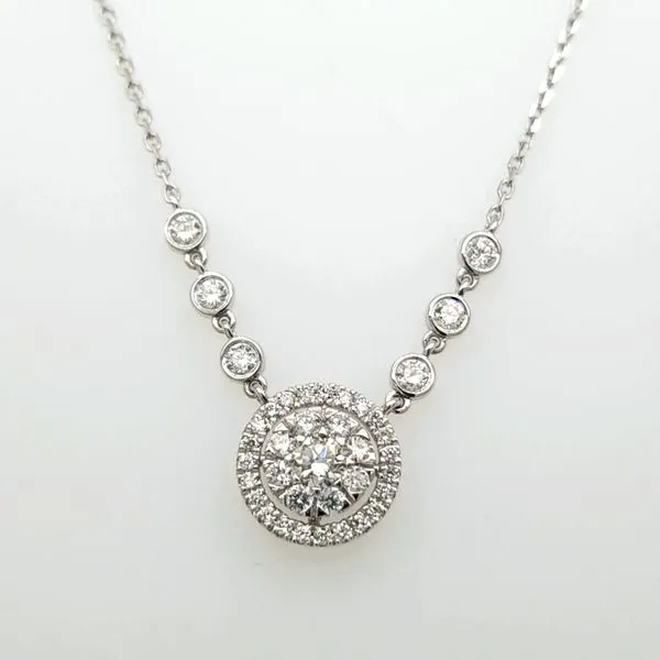 14kt WG Diamond Necklace Carroll's Jewelers Doylestown, PA