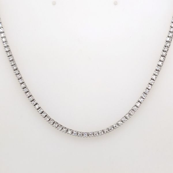 3ct LG Diamond Tennis Necklace Carroll's Jewelers Doylestown, PA