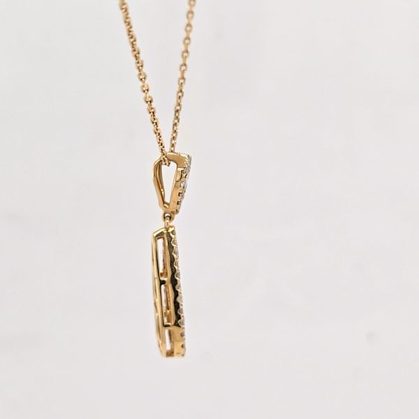 Diamond Pave Fashion Necklace Image 3 Carroll's Jewelers Doylestown, PA