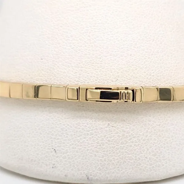 14kt YG 3.00ct Lab Grown Diamond Bangle thumb image 2