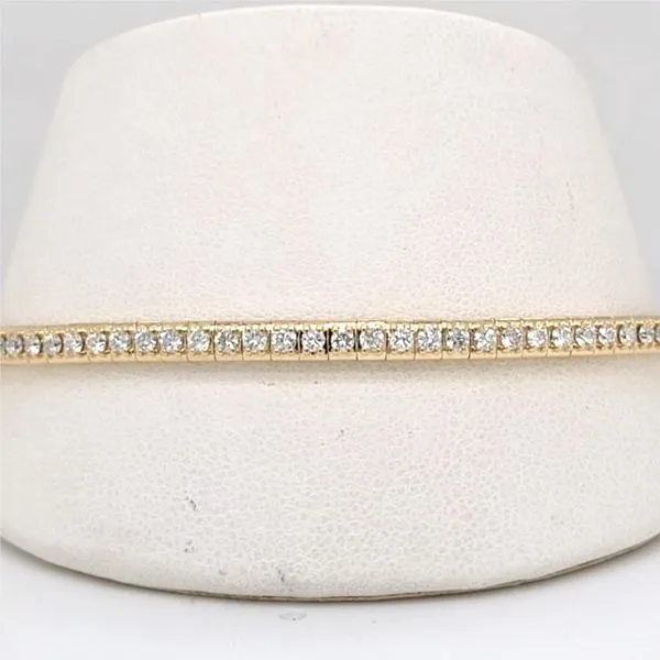 Lab Grown 2ct Diamond Bangle Bracelet thumb image 1