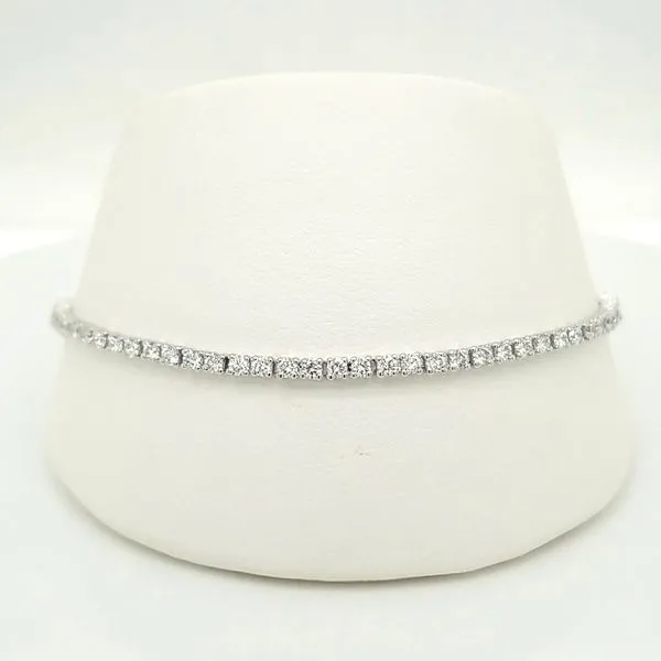 14kt WG 2.00ct TW Lab Grown Diamond Tennis Bracelet