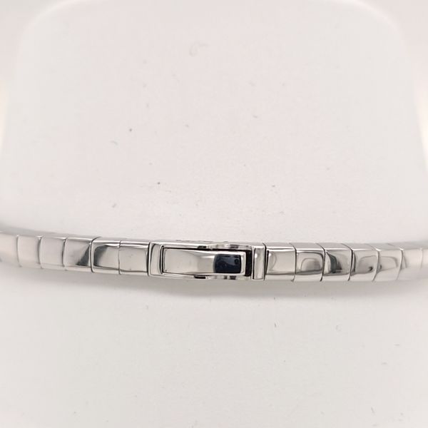 14kt WG 3ct LG Diamond Bangle Image 3 Carroll's Jewelers Doylestown, PA