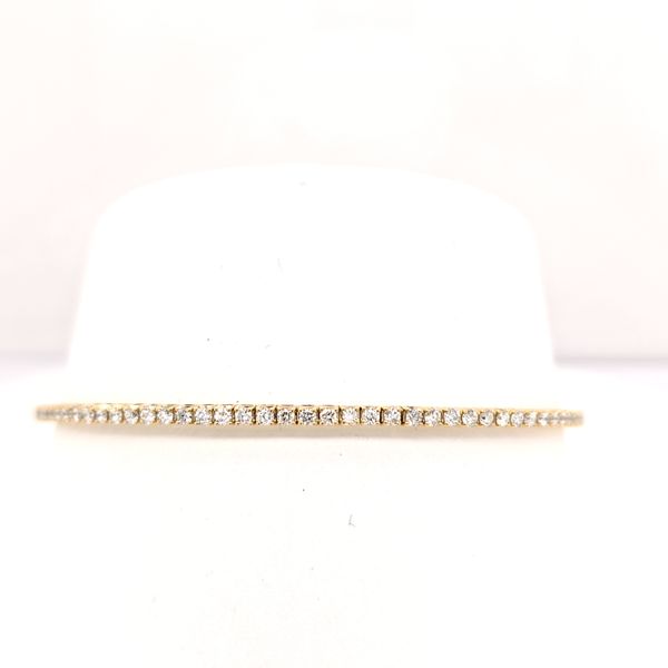 YG Diamond Bangle Bracelet Carroll's Jewelers Doylestown, PA