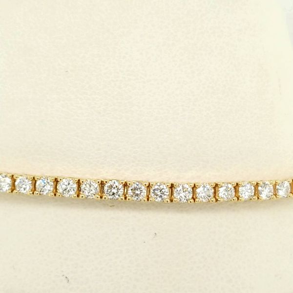 YG 3.10ct TW Lab Grown Diamond Tennis Bracelet Image 2 Carroll's Jewelers Doylestown, PA