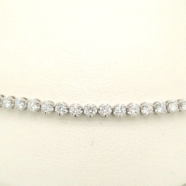 14kt WG 2.00ct TW Lab Grown Diamond Tennis bracelet Image 2 Carroll's Jewelers Doylestown, PA