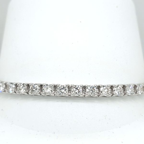 14kt WG 8ct TW LG Diamond Tennis Bracelet Image 2 Carroll's Jewelers Doylestown, PA