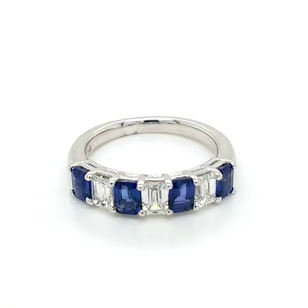 14kt WG Sapphire and Diamond Ring Carroll's Jewelers Doylestown, PA