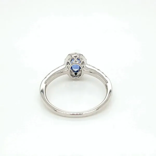 14kt WG Sapphire and Diamond Ring Image 2 Carroll's Jewelers Doylestown, PA