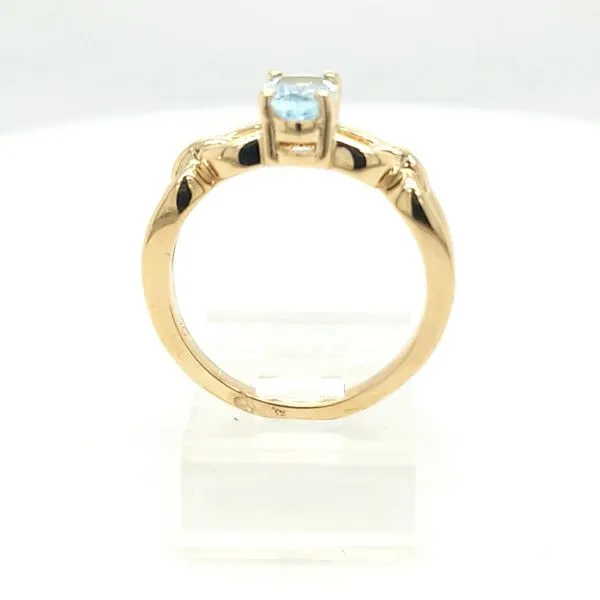 14kt YG Aquamarine Ring thumb image 2